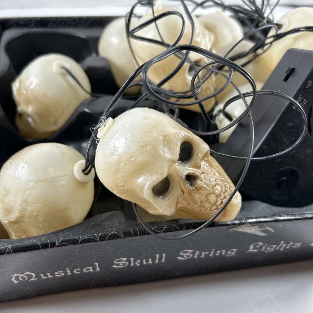Magic Power Co Musical‎ Skull String Lights Replacement